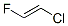 structure of CAS# 2268-32-8, (E)-1-Chloro-2-Fluoroethene;1-Chloro-2-Fluoroethene;1-Chloro-2-Fluoro-Ethylene;(E)-1-Chloro-2-Fluoro-Ethylene