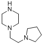 structure of CAS# 22763-69-5, 1-[2-(1-Pyrrolidinyl)Ethyl]-Piperazine;1-[2-(1-Pyrrolidin-1-Iumyl)Ethyl]Piperazine-1,4-Diium;Zinc02572559