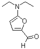 structure of CAS# 22868-59-3, 5-(Diethylamino)-2-Furaldehyde;5-(diethylamino)furan-2-carbaldehyde;5-diethylaminofuran-2-carbaldehyde;5-Diethylamino-furan-2-carbaldehyde