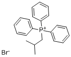 structure of CAS# 22884-29-3, (2-Methylpropyl)Triphenyl-Phosphonium Bromide (1:1);Isobutyl-Triphenyl-Phosphonium Bromide;Isobutyl-Triphenylphosphonium Bromide;2-Methylpropyl-Triphenyl-Phosphanium Bromide