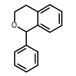 CAS 登录号：2292-59-3， 1-苯基-3,4-二氢-1H-异苯并吡喃