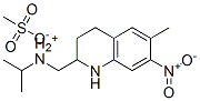 CAS#: 22982-78-1， (Isopropyl)[(1,2,3,4-Tetrahydro-6-Methyl-7-Nitro-2-Quinolyl)Methyl]Ammonium Methanesulphonate