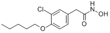 CAS#: 23142-41-8， 2-[3-Chloro-4-(Pentyloxy)Phenyl]Acetohydroxamic Acid