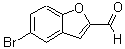 结构式 CAS# 23145-16-6, 5-溴-2-苯并呋喃甲醛
