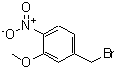 结构式 CAS# 23145-65-5, 4-(溴甲基)-2-甲氧基-1-硝基苯