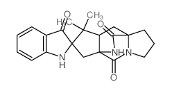 CAS 登录号：23402-09-7， Brevianamide A