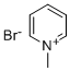 structure of CAS# 2350-76-7, Methylpyridinium Bromide;PYRIDINIUM,1-METHYL-,BROMIDE;1-Methylpyridinium Bromide;METHYLPYRIDINIUM BROMIDE