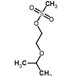 structure of CAS# 235097-76-4, 2-Isopropoxyethyl Methanesulfonate