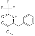 结构式 CAS# 23635-30-5, N-(2,2,2-三氟乙酰基)-L-苯基丙氨酸甲酯