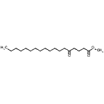 structure of CAS# 2380-20-3, Methyl 5-Oxooctadecanoate;5-oxostearic acid methyl ester;Methyl 5-oxooctadecanoate;Methyl 5-oxo-octadecanoate