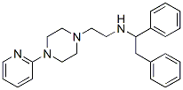 CAS#: 23892-54-8， 1-[2-[(1,2-Diphenylethyl)Amino]Ethyl]-4-(2-Pyridyl)Piperazine