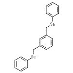 结构式 CAS# 239448-30-7, 1,3-二[(苯基硒基)甲基]苯