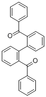 structure of CAS# 24018-00-6, 1,1'-[1,1'-Biphenyl]-2,2'-Diylbis[1-Phenyl-Methanone];[2-[2-(Benzoyl)Phenyl]Phenyl]-Phenyl-Methanone;[2-[2-(Oxo-Phenylmethyl)Phenyl]Phenyl]-Phenylmethanone;Phenyl-[2-(2-Phenylcarbonylphenyl)Phenyl]Methanone