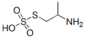 CAS#: 2403-32-9， 2-Amino-1-Sulfosulfanylpropane