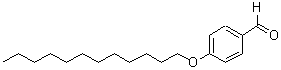 structure of CAS# 24083-19-0, 4-n-Dodecyloxybenzaldehyde;4-Lauryloxybenzaldehyde;P-Dodecyloxybenzaldehyde;4-Dodecyloxybenzaldehyde