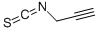 structure of CAS# 24309-48-6, Propargyl Isothiocyanate;0-03-00-00178 (Beilstein Handbook Reference);2-Propynyl Thiocyanate;Zinc02528120