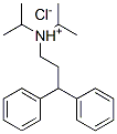 CAS#: 24358-65-4， (3,3-Diphenylpropyl)Diisopropylamine hydrochloride