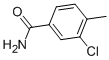 structure of CAS# 24377-95-5, 3-Chloro-4-Methylbenzamide;3-CHLORO-4-METHYLBENZAMIDE