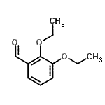 结构式 CAS# 24454-82-8, 2,3-二乙氧基苯甲醛
