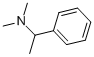 structure of CAS# 2449-49-2, N,N-Dimethyl-1-Phenyl-Ethanamine;Dimethyl-(1-Phenylethyl)Amine;(.Alpha.-Methylbenzyl)Dimethylamine;Benzenemethanamine, N,N,.Alpha.-Trimethyl-