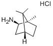 structure of CAS# 24629-78-5, Exo-(1R)-1,7,7-Trimethylbicyclo[2.2.1]Heptan-2-Amine Hydrochloride;(1R,2R,4R)-1,7,7-Trimethylnorbornan-2-Amine Hydrochloride;(1R,2R,4R)-1,7,7-Trimethyl-2-Norbornanamine Hydrochloride;2-Bornylamine Hydrochloride