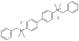 CAS 登录号：24660-76-2， 4,4'-联苯亚基二(苄基二甲基铵)二碘化物