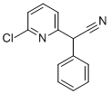 structure of CAS# 24783-42-4, 2-(6-Chloro-2-Pyridinyl)-2-Phenylacetonitrile;(2R)-2-(6-Chloro-2-Pyridyl)-2-Phenyl-Acetonitrile;(2R)-2-(6-Chloro-2-Pyridyl)-2-Phenylacetonitrile;(2R)-2-(6-Chloropyridin-2-Yl)-2-Phenyl-Ethanenitrile