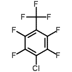 结构式 CAS# 248262-31-9, 1-氯-2,3,5,6-四氟-4-(三氟甲基)苯