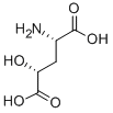 结构式 CAS# 2485-33-8, (4R)-4-羟基-L-谷氨酸