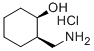structure of CAS# 24947-68-0, (1R,2R)-Rel-2-(Aminomethyl)-Cyclohexanol Hydrochloride;[(1S,2S)-2-Hydroxycyclohexyl]Methylammonium;Zinc02516847