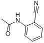 结构式 CAS# 25116-00-1, N-(2-氰基苯基)乙酰胺