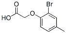 structure of CAS# 25181-66-2, (2-Bromo-4-Methylphenoxy)Acetic Acid;2-(2-Bromo-4-Methyl-Phenoxy)Acetate;2-(2-Bromo-4-Methyl-Phenoxy)Ethanoate;Zinc00143585