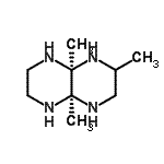 CAS 登录号：252010-71-2， (4aR,8aS)-2,4A,8A-三甲基癸氢吡嗪并[2,3-b]吡嗪