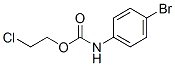 structure of CAS# 25203-37-6, 2-Chloroethyl N-(4-Bromophenyl)Carbamate;N-(4-Bromophenyl)Carbamic Acid 2-Chloroethyl Ester;Nsc29710