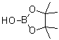 structure of CAS# 25240-59-9, Boric Acid, Pinacol Ester;Boric acid,pinacol ester;Hydroxo (2,3-dimethylbutane-2,3-diolato)borone(III);NCI60_012959