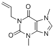 CAS#: 2530-99-6， 3,7-Dimethyl-1-Prop-2-Enylpurine-2,6-Dione