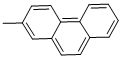 structure of CAS# 2531-84-2, 2-Methyl-Phenanthrene;Inchi=1/C15h12/C1-11-6-9-15-13(10-11)8-7-12-4-2-3-5-14(12)15/H2-10H,1H;Ccris 5482