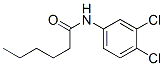 CAS 登录号：2533-89-3， N-(3,4-二氯苯基)己酰胺