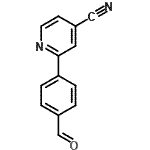 结构式 CAS# 253801-11-5, 2-(4-甲酰基苯基)异烟腈