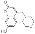 structure of CAS# 25392-50-1, Oxazorone;7-Hydroxy-4-(Morpholinomethyl)Chromen-2-One;7-Hydroxy-4-(Morpholinomethyl)-2-Chromenone;7-Hydroxy-4-(Morpholinomethyl)Coumarin