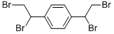 structure of CAS# 25393-98-0, 1,4-Bis(1,2-Dibromoethyl)Benzene;3-05-00-00970 (Beilstein Handbook Reference);Brn 1961936