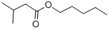 structure of CAS# 25415-62-7, 3-Methyl-Butanoic Acid Pentyl Ester;3-Methylbutanoic Acid Pentyl Ester;3-Methylbutyric Acid Amyl Ester;Nsc 46107