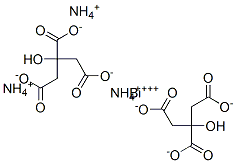 结构式 CAS# 25530-63-6, 柠檬酸铋铵盐