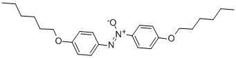 结构式 CAS# 2587-42-0, 1,2-二[4-(己氧基)苯基]-二氮烯 1-氧化物