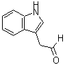 结构式 CAS# 2591-98-2, 1H-吲哚-3-乙醛
