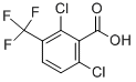 结构式 CAS# 25922-41-2, 2,6-二氯-3-(三氟甲基)-苯甲酸