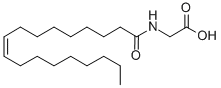 结构式 CAS# 2601-90-3, 2-[[(Z)-十八碳-9-烯酰基]氨基]乙酸