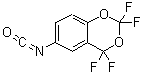 结构式 CAS# 26030-46-6, 2,2,4,4-四氟-6-异氰酸-4H-1,3-苯并二氧杂环己烷