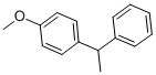 结构式 CAS# 2605-18-7, 1-甲氧基-4-(1-苯基乙基)苯