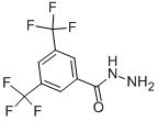 structure of CAS# 26107-82-4, 3,5-Bis-(Trifluoromethyl)-Benzhydrazide;Maybridge1_001057;Sr-01000643898-1;3,5-Bis(Trifluoromethyl)Benzhydrazide